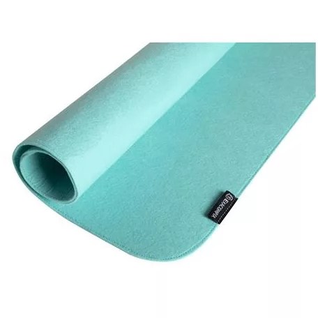 EXACOMPTA Könyökalátét, filc, 500x650 mm, EXACOMPTA "Teksto", kékeszöld