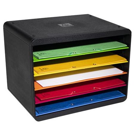 EXACOMPTA Dokumentum szortírozó, műanyag, 5 részes, EXACOMPTA "Horizon Iderama®"