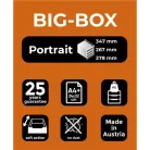 EXACOMPTA Irattároló, műanyag, 4 fiókos, EXACOMPTA "Big-Box Office", szürke