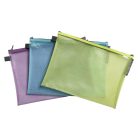 EXACOMPTA Rendszerező tasak, cipzáras, hálós, A4, EXACOMPTA "Pop'NCo", vegyes