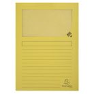 EXACOMPTA Mappa, ablakos, karton, EXACOMPTA "Forever®", vegyes színek