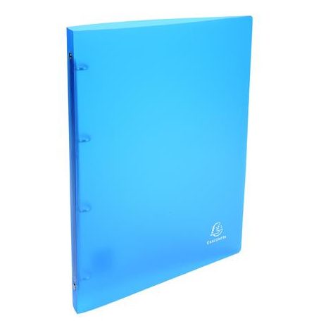 EXACOMPTA Gyűrűs könyv, 4 gyűrű, 20 mm, A4, PP, EXACOMPTA "Chromaline", vegyes színek