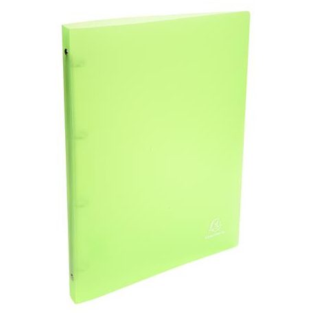 EXACOMPTA Gyűrűs könyv, 4 gyűrű, 20 mm, A4, PP, EXACOMPTA "Chromaline", vegyes színek