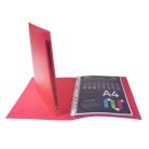 EXACOMPTA Gyűrűs könyv, 4 gyűrű, 20 mm, A4, PP, EXACOMPTA "Chromaline", vegyes színek