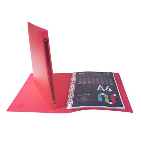 EXACOMPTA Gyűrűs könyv, 4 gyűrű, 20 mm, A4, PP, EXACOMPTA "Chromaline", vegyes színek