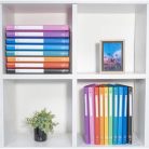 EXACOMPTA Gyűrűs könyv, 4 gyűrű, 20 mm, A4, PP, címkével, EXACOMPTA, sötétzöld