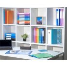 EXACOMPTA Gyűrűs könyv, 4 gyűrű, 40 mm, A4, PP, EXACOMPTA, piros