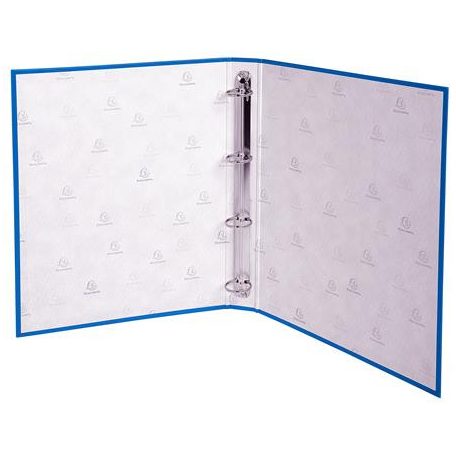 EXACOMPTA Gyűrűs könyv, 4 gyűrű, 40 mm, A4, karton, EXACOMPTA, világoskék