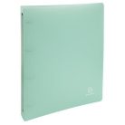 EXACOMPTA Gyűrűs könyv, 4 gyűrű, 40 mm, A4, PP, EXACOMPTA, vegyes pasztell színek