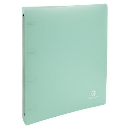 EXACOMPTA Gyűrűs könyv, 4 gyűrű, 40 mm, A4, PP, EXACOMPTA, vegyes pasztell színek