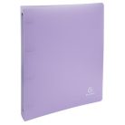 EXACOMPTA Gyűrűs könyv, 4 gyűrű, 40 mm, A4, PP, EXACOMPTA, vegyes pasztell színek