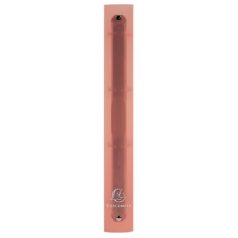   EXACOMPTA Gyűrűs könyv, 4 gyűrű, 40 mm, A4, PP, EXACOMPTA, pasztell korall