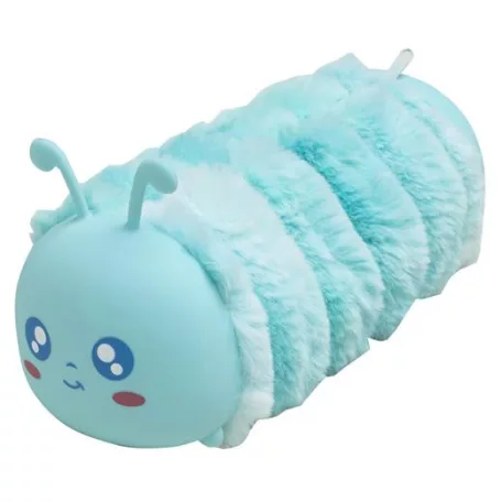 EXACOMPTA Tolltartó, cipzáras, szőrme-szilikon, EXACOMPTA "Caterpillar", vegyes színek