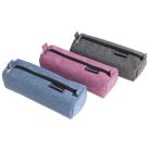 EXACOMPTA Tolltartó, cipzáras, EXACOMPTA "Denim 500", vegyes színek