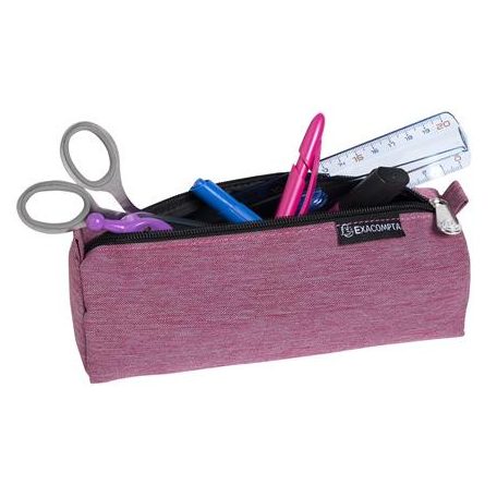 EXACOMPTA Tolltartó, cipzáras, EXACOMPTA "Denim 500", vegyes színek