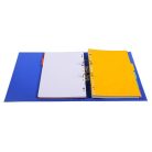 EXACOMPTA Iratrendező, 50 mm, A4, PVC, EXACOMPTA, sötétkék