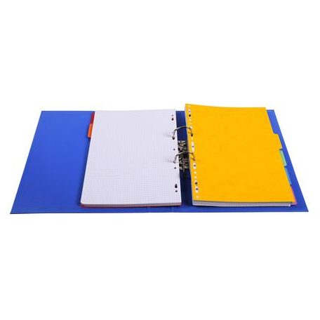 EXACOMPTA Iratrendező, 50 mm, A4, PVC, EXACOMPTA, sötétkék