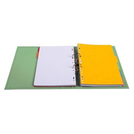 EXACOMPTA Iratrendező, 50 mm, A4, PVC, EXACOMPTA, lime