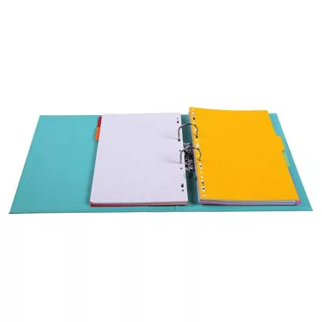 EXACOMPTA Iratrendező, 70 mm, A4, PVC, EXACOMPTA, világoszöld