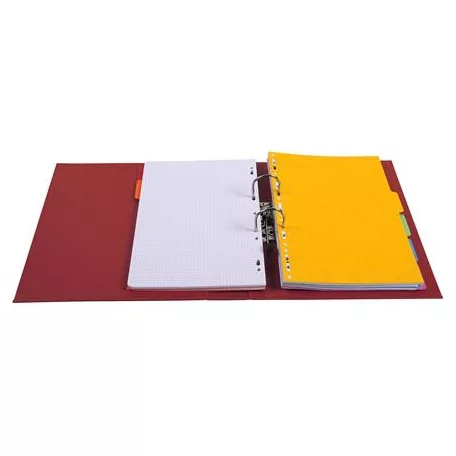 EXACOMPTA Iratrendező, 70 mm, A4, PVC, EXACOMPTA, vörös