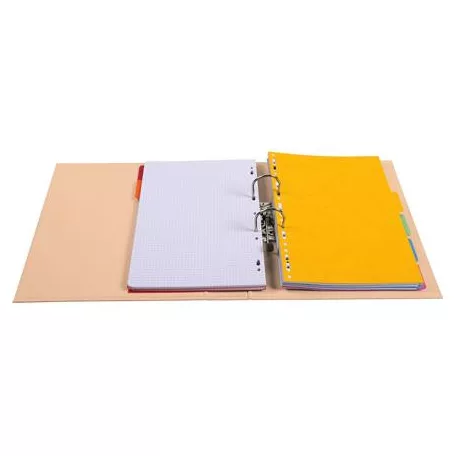 EXACOMPTA Iratrendező, 70 mm, A4, PVC, EXACOMPTA, lazac