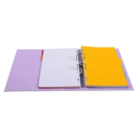 EXACOMPTA Iratrendező, 70 mm, A4, PVC, EXACOMPTA, lila