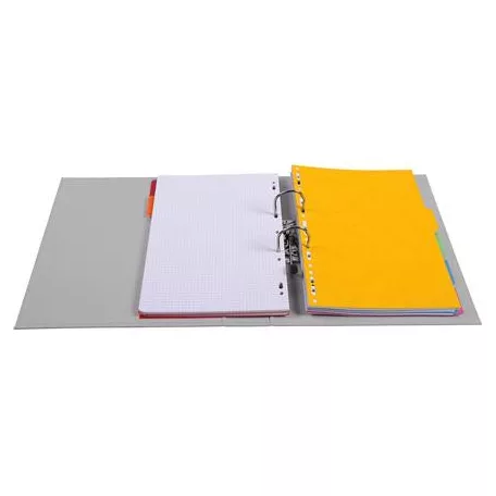 EXACOMPTA Iratrendező, 70 mm, A4, PVC, EXACOMPTA, szürke