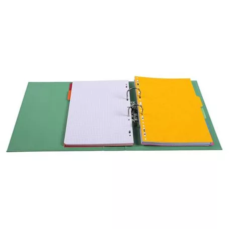 EXACOMPTA Iratrendező, 70 mm, A4, PVC, EXACOMPTA, zöld