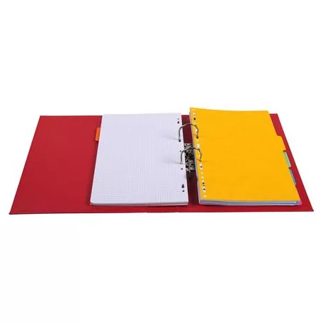 EXACOMPTA Iratrendező, 70 mm, A4, PVC, EXACOMPTA, piros