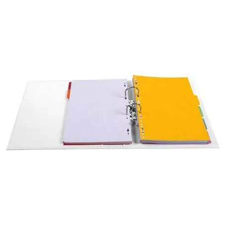 EXACOMPTA Iratrendező, 70 mm, A4, PVC, EXACOMPTA, fehér