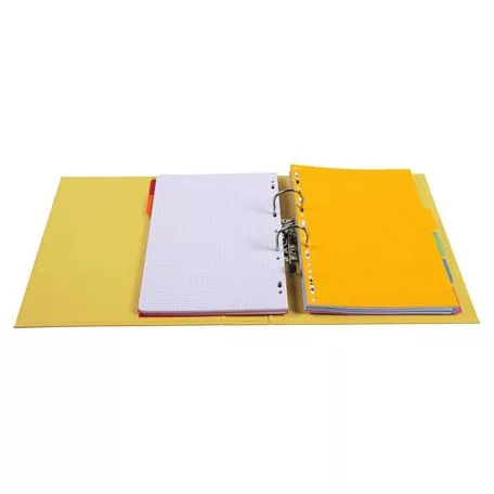 EXACOMPTA Iratrendező, 70 mm, A4, PVC, EXACOMPTA, sárga