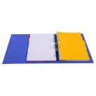 EXACOMPTA Iratrendező, 70 mm, A4, PVC, EXACOMPTA, sötétkék