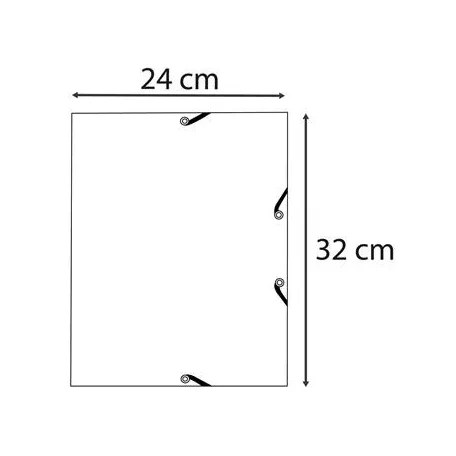 EXACOMPTA Gumis mappa, karton, A4, 15 mm, EXACOMPTA "Néo Déco", vegyes színek