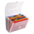 EXACOMPTA Harmonikatáska, 330x290 mm, PP, 24 rekesz, EXACOMPTA