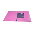 EXACOMPTA Gumis mappa, karton, A4, EXACOMPTA "Iderama", pink