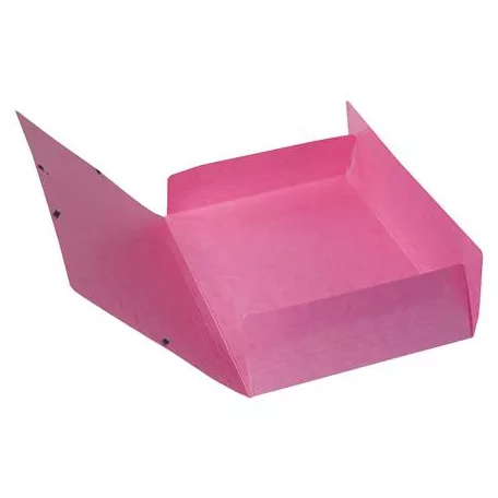 EXACOMPTA Gumis mappa, karton, A4, EXACOMPTA "Iderama", pink