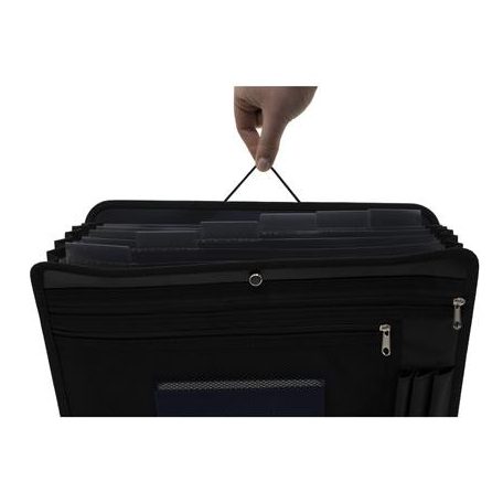 EXACOMPTA Konferencia mappa, A4, PP, patentos, EXACOMPTA "ExaFolio®", fekete