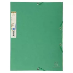   EXACOMPTA Gumis mappa, karton, A4, EXACOMPTA "Forever®", zöld