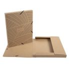 EXACOMPTA Gumis mappa, karton, A4, 25 mm, EXACOMPTA "Eterneco", vegyes minta