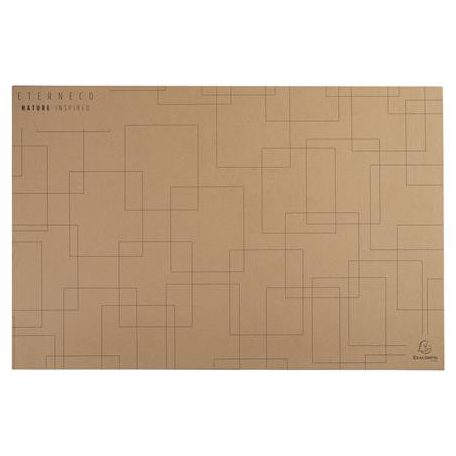 EXACOMPTA Könyökalátét, karton, 575x375 mm EXACOMPTA, "Eterneco®", barna