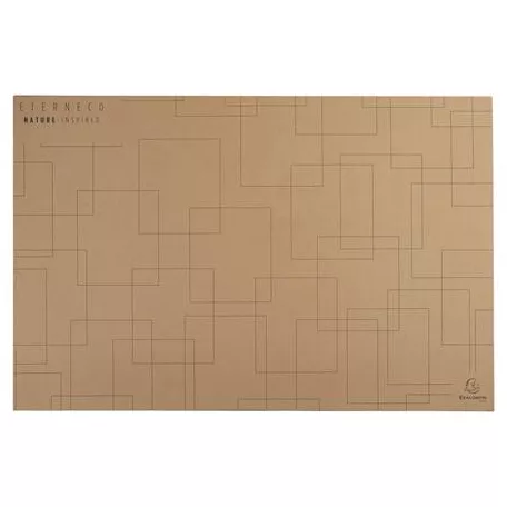EXACOMPTA Könyökalátét, karton, 575x375 mm EXACOMPTA, "Eterneco®", barna