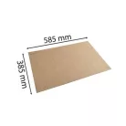 EXACOMPTA Könyökalátét, karton, 575x375 mm EXACOMPTA, "Eterneco®", barna