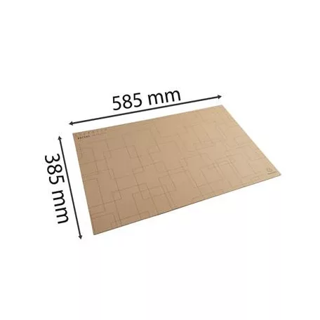 EXACOMPTA Könyökalátét, karton, 575x375 mm EXACOMPTA, "Eterneco®", barna