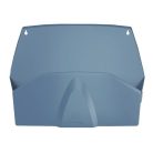 EXACOMPTA Fali rendszerező, 1 rekeszes, fekvő, 38,2x28,9x7,2 cm, EXACOMPTA "Autentik", kékesszürke