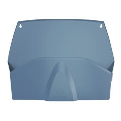   EXACOMPTA Fali rendszerező, 1 rekeszes, fekvő, 38,2x28,9x7,2 cm, EXACOMPTA "Autentik", kékesszürke