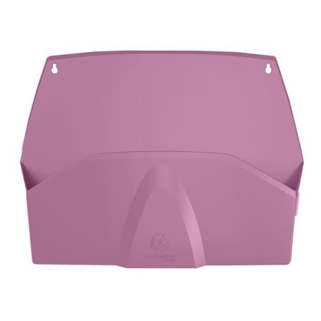 EXACOMPTA Fali rendszerező, 1 rekeszes, fekvő, 38,2x28,9x7,2 cm, EXACOMPTA "Autentik", rózsaszín