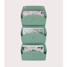 EXACOMPTA Fali rendszerező, 1 rekeszes, fekvő, 38,2x28,9x7,2 cm, EXACOMPTA "Autentik", zsályazöld