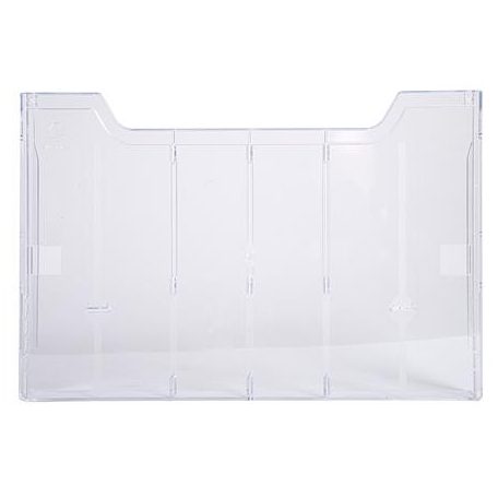 EXACOMPTA Katalógustartó elem, A4, fekvő, EXACOMPTA "Office", áttetsző, dupla