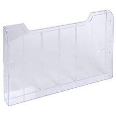   EXACOMPTA Katalógustartó elem, A4, fekvő, EXACOMPTA "Office", áttetsző, dupla