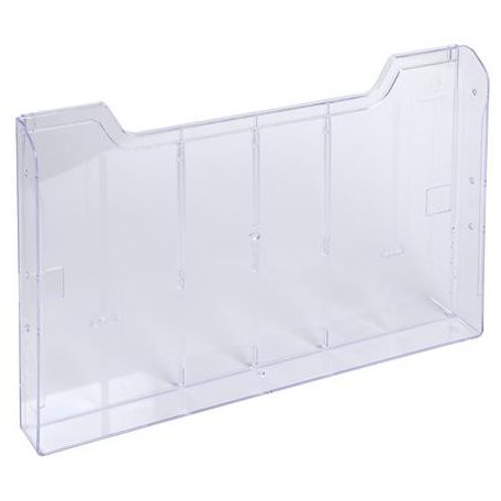 EXACOMPTA Katalógustartó elem, A4, fekvő, EXACOMPTA "Office", áttetsző, dupla